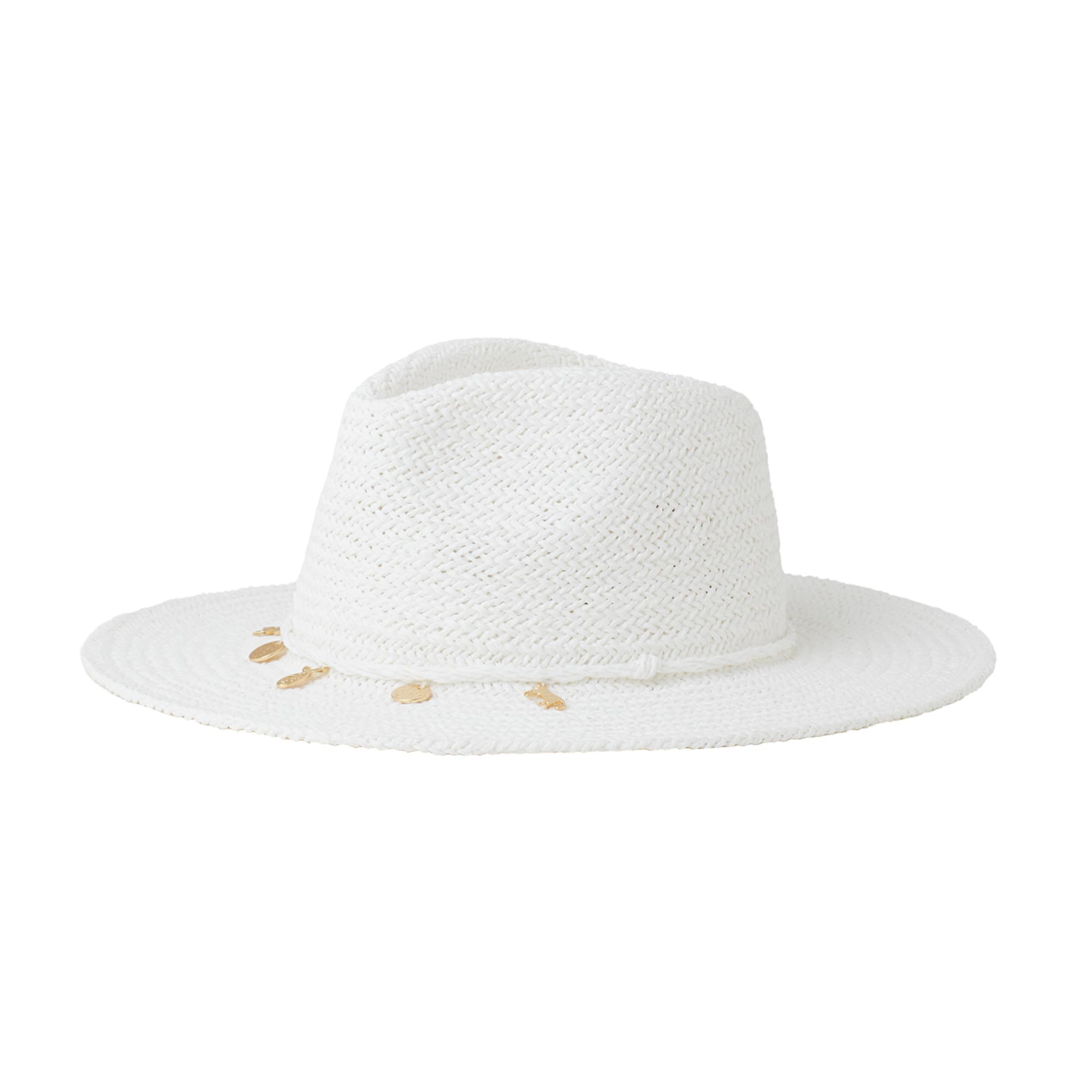 

Унисекс белые шапки Parfois 218980, Белый