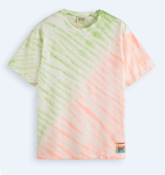 

мужские разноцветные футболки Scotch&soda 175645, Разноцветный