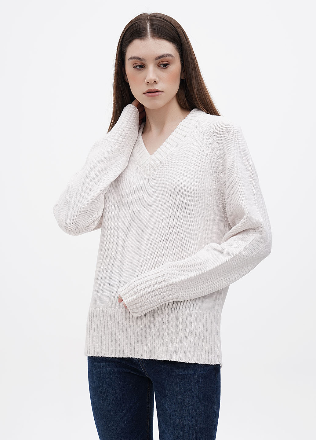 

женские молочные свитера Equilibri pc pullover, Молочный