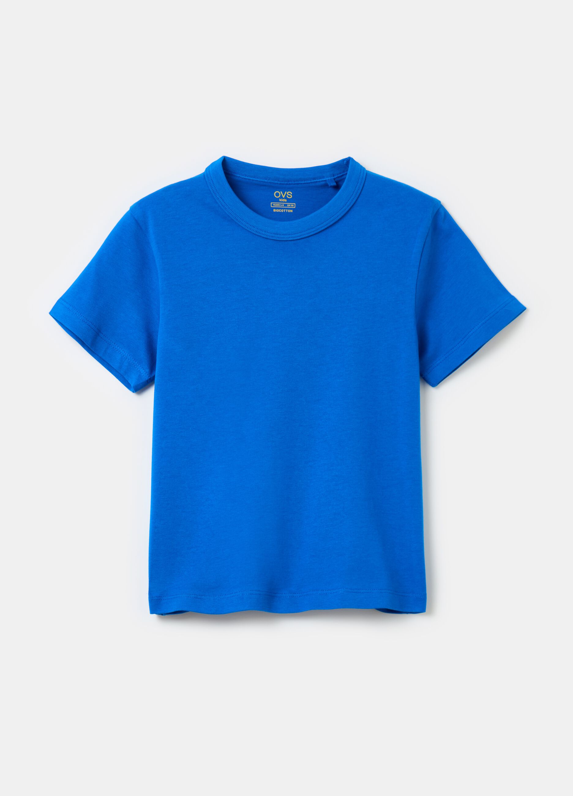 

детские голубые футболки Ovs для мальчиков 2005931 8-9л, Голубой