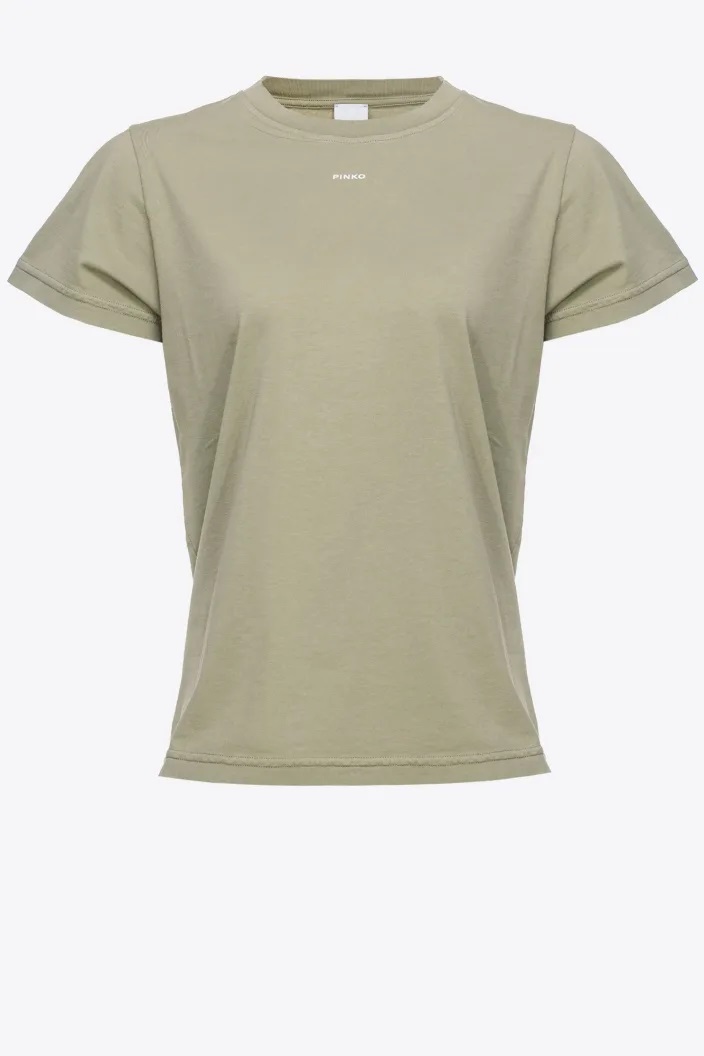 

женские хаки футболки Pinko 100373-a1n8